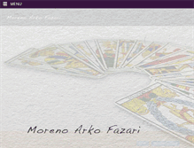 Tablet Screenshot of morenofazari.com